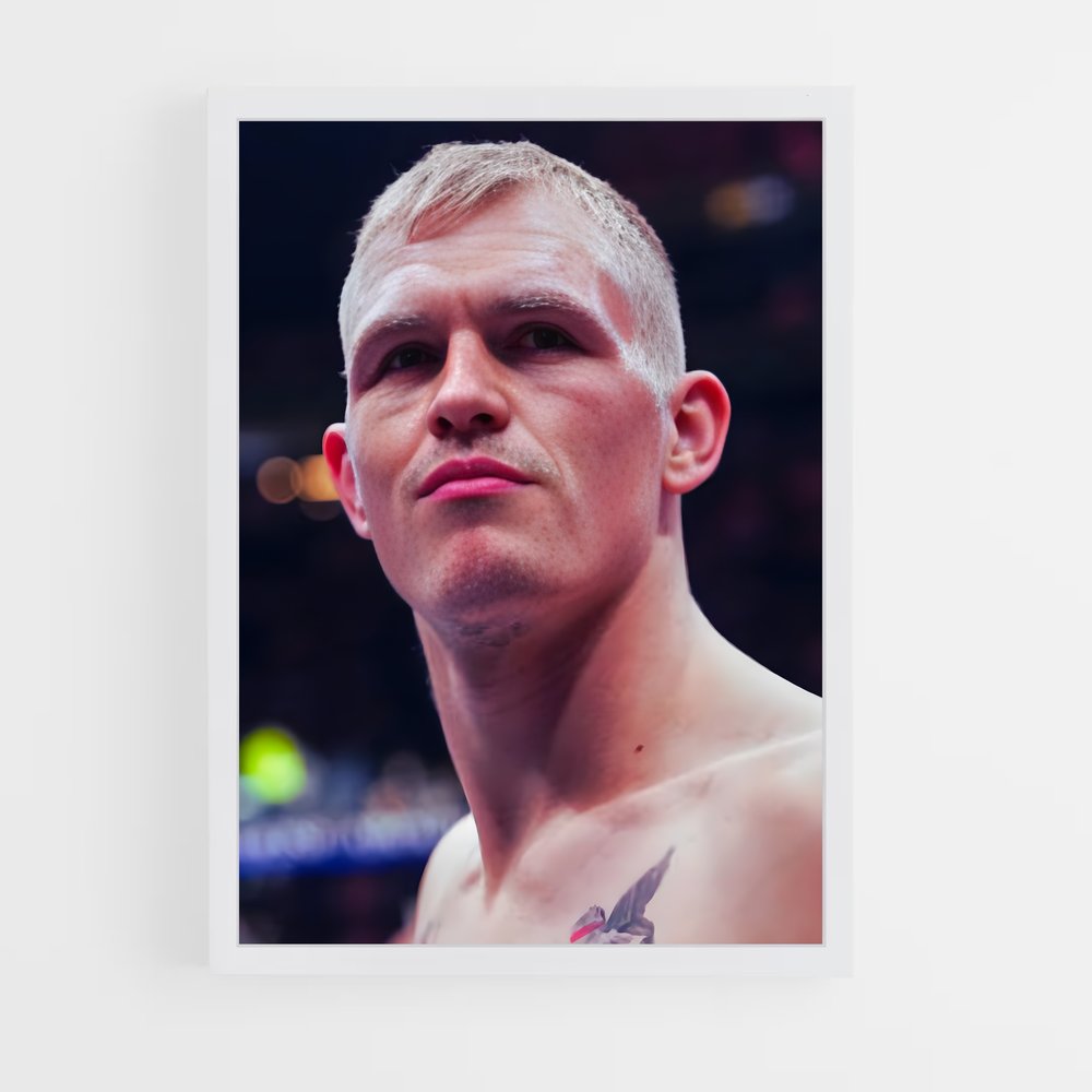 Poster Ian garry ornés – affiche MMA (vue 3)